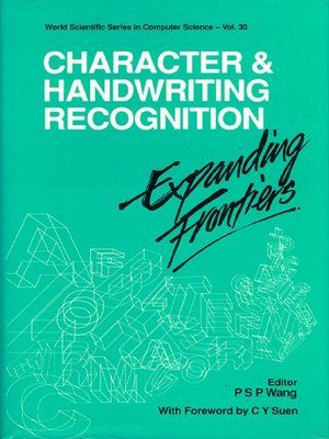cover image of Character and Handwriting Recognition: Expanding Frontiers